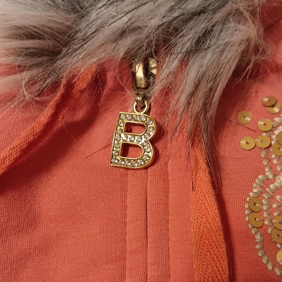 Custom Y2K BCBGMAXAZRIA fur hoodie - Picture 3 of 7